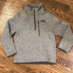 Kids Patagonia EUC Better Sweater 5/6 quarter zip